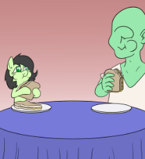 anon and filly sharing lunch.png