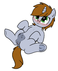 2112625__explicit_artist-colon-cutelewds_oc_oc-colon-littlepip_oc only_fallout equestria_anatomically correct_anus_blushing_clitoris_crot.png