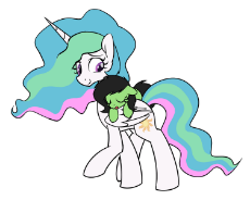 Celestia and filly.png