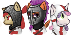 2001__dead+source_safe_artist-colon-hawtkoffee_apple+bloom_scootaloo_sweetie+belle_earth+pony_pegasus_pony_unicorn_g4_armor_christianity_costume_crusader_cut.png
