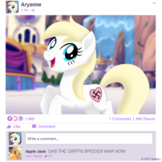 1538421__safe_applejack_oc_oc-colon-aryanne_my little pony-colon- the movie_female_filly_mlp movie pony maker_nazi_vulgar.png