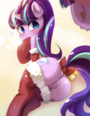 1913015__explicit_artist-colon-freedomthai_starlight glimmer_twilight sparkle_anus_ass_bow_christmas_clitoral hood_clothes_female_female .png