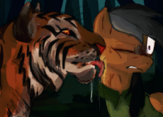 6913998__safe_artist-colon-blahlahblash_imported+from+derpibooru_daring+do_big+cat_pegasus_pony_tiger_clothes_drool_female_forest_licking_mare_nature_one+eye+cl.png