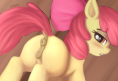3146720__explicit_ponerpics+import_ponybooru+import_apple+bloom_earth+pony_pony_anatomically+correct_anus_foal_foalcon_image_looking+back_nudity_painte.png