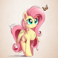 1632329__safe_artist-colon-bugplayer_fluttershy_butterfly_chest fluff_colored sketch_cute_featured image_female_looking at something_looking up_mare_pe.png