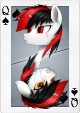 1103454__safe_artist-colon-diaten_oc_oc-colon-blackjack_crying_fallout equestria_fallout equestria-colon- project horizons_playing card_queen of spades.png