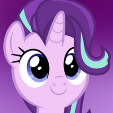 1264142__safe_starlight glimmer_every little thing she does_spoiler-colon-s06e21_avatar_c-colon-_cute_glimmerbetes_gradient background_smiling_solo.jpeg