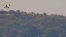 @PetTheGreat1 Syria NLF blew up with a TOW an ATGM position in NE. Latakia mounts. Crew likely neutralized..mp4