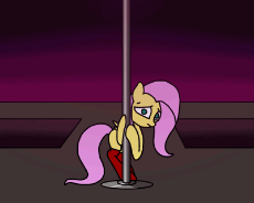 1509383__explicit_artist-colon-slamjam_derpibooru exclusive_fluttershy_animated_clothes_female_flexible_frown_gif_mare_nervous_nudity_pan.gif