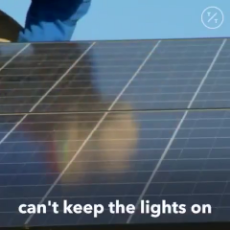 Oops! California residents learn solar panels dont work during blackouts.mp4