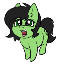 1428888__safe_artist-colon-duop-dash-qoub_oc_oc-colon-filly anon_oc only_cute_ear fluff_earth pony_female_filly_happy_looking up_mare_open mouth_pony_s.png