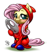821737__safe_solo_fluttershy_blushing_crossover_cute_cosplay_looking at you_sitting_nintendo.png