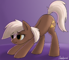 14325__safe_artist-colon-anearbyanimal_earth+pony_epona_face+down+ass+up_female_iwtcird_mare_meme_ponified_pony_scrunchy+face_solo_stretching_the+legend+of+ze.png
