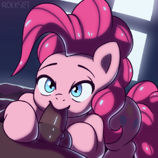 2044184__explicit_artist-colon-rockset_pinkie pie_animated_blowjob_horsecock_nudity_offscreen character_oral_penis_pony_pov_sex.gif