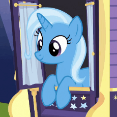 1323849__safe_solo_screencap_cute_smiling_animated_trixie_eyes closed_happy_to where and back again.gif
